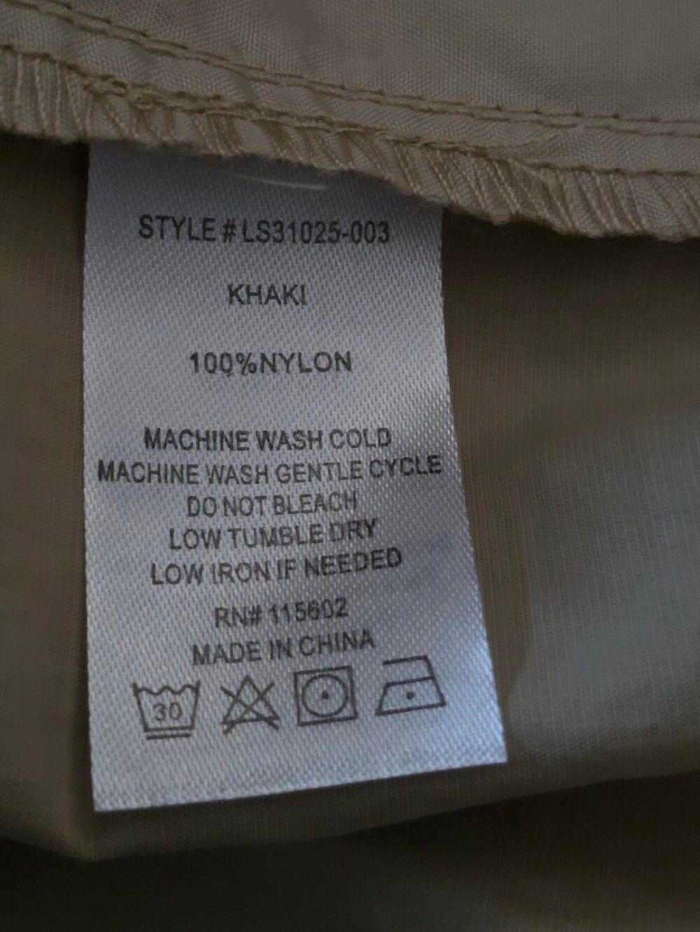 Lush Beige Cargo Utility Maxi Skirt Parachute Drawstring Y2K Gorpcore M - Picture 6 of 6